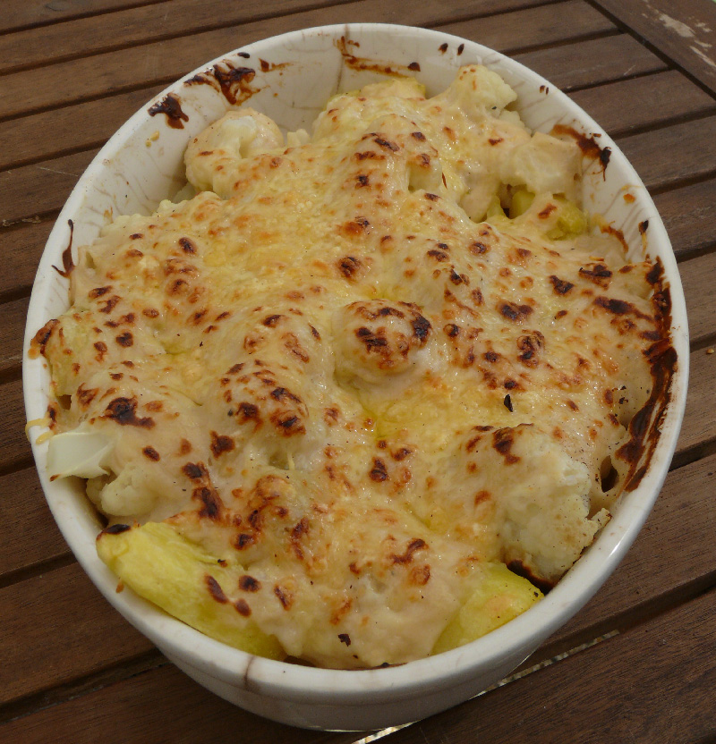 Gratin de choux fleur