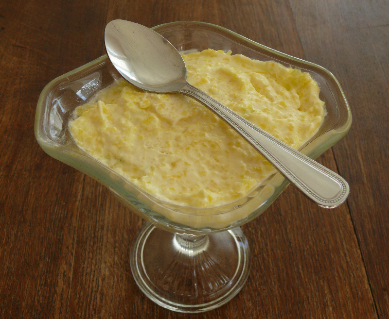 Mousse aux mangues