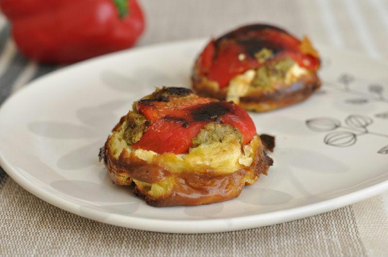 Terrine poivron - pesto