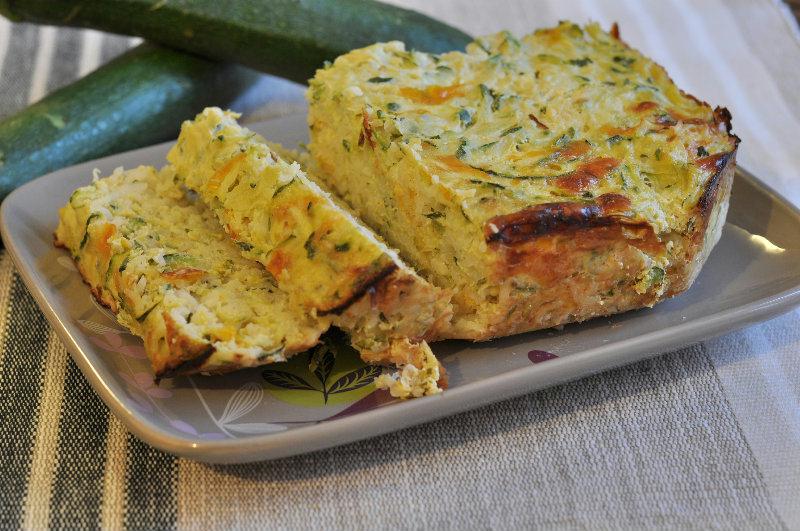 Flan de riz de courgette