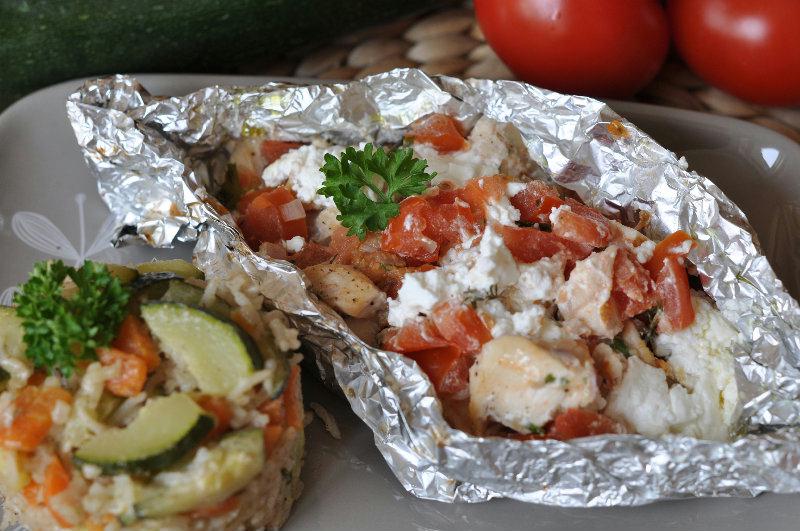 Papillotes de Poulet à la Provençale