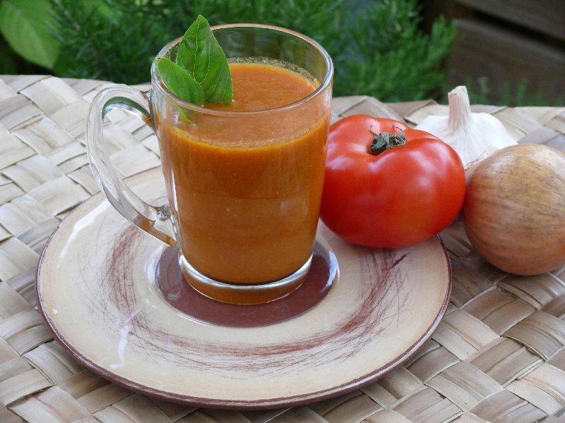 Gaspacho de tomates