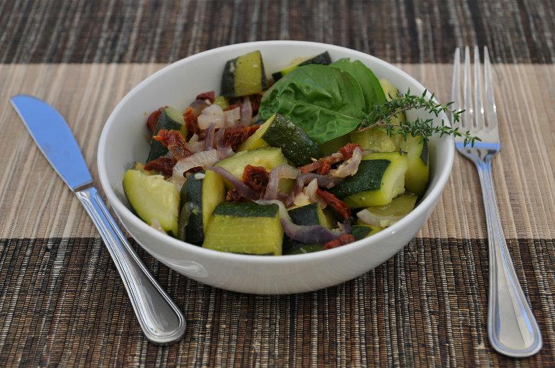 Courgettes sautées