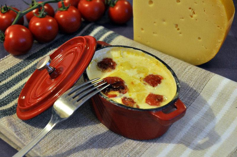 Gratin de Cabillaud en cocotte