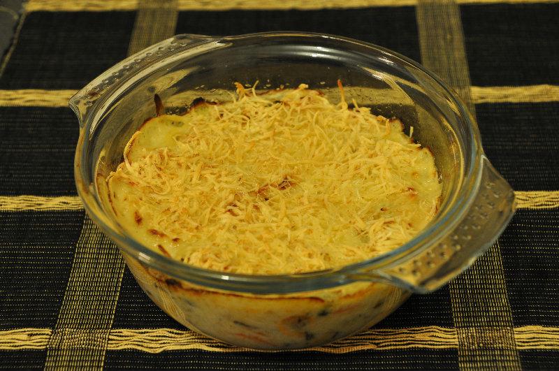 Gratin de moules
