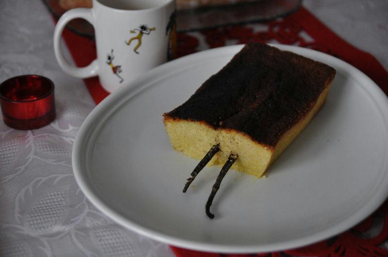 Cake à la vanille
