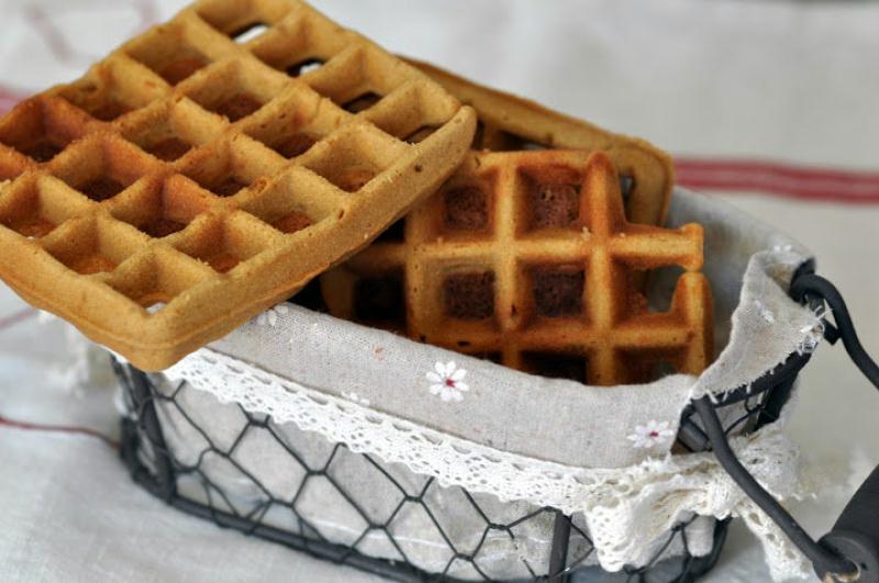 Gaufres à la cassonade