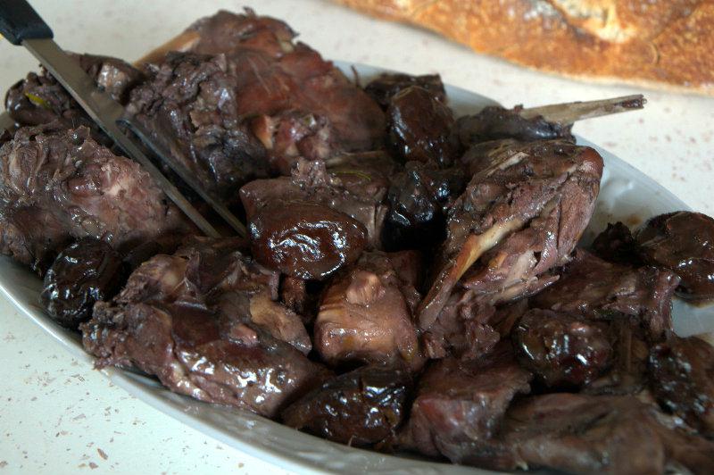 Lapin aux pruneaux