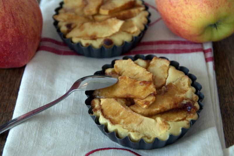 Tartelettes de pommes aux amandes