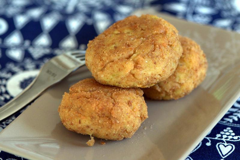 Croquettes de légumes: Poireaux et Pommes de terre