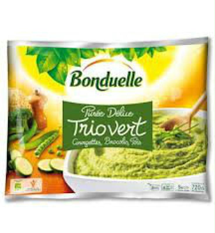 purée trio vert