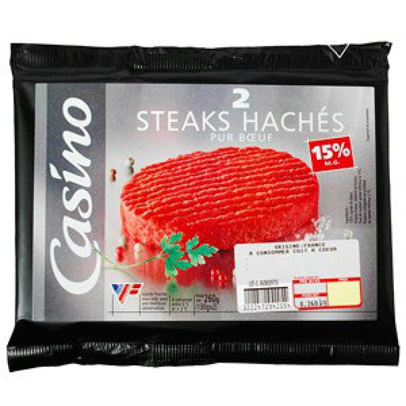 steak haché 15%