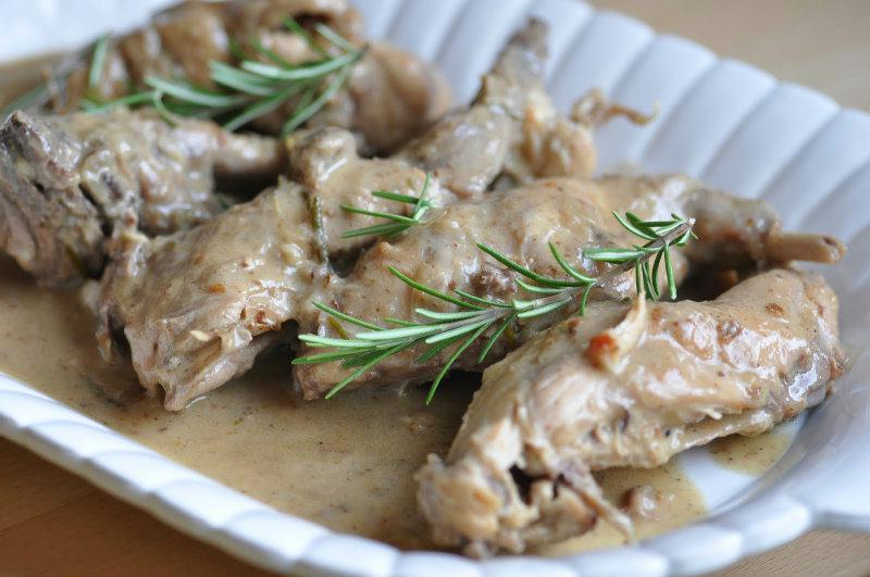 Lapin à la moutarde