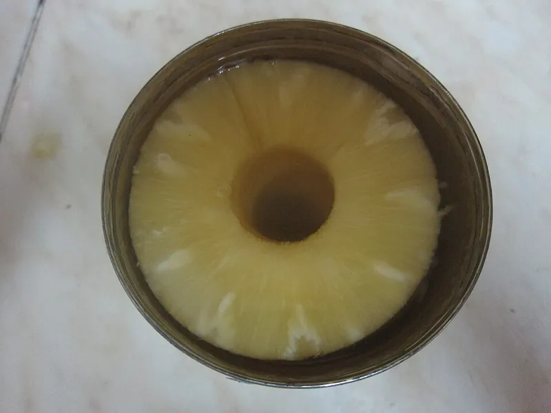 Ananas au sirop