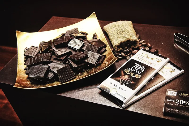 chocolat noir Lindt 85%