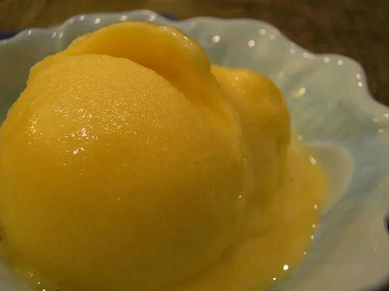 Sorbet fruit