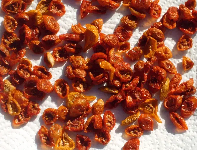 Tomate sechée